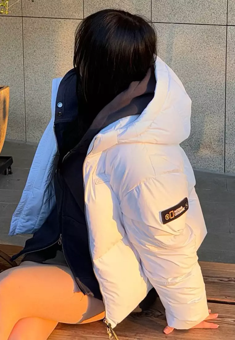 Women’s CAYMAN Detachable Hood Cropped Down Jacket