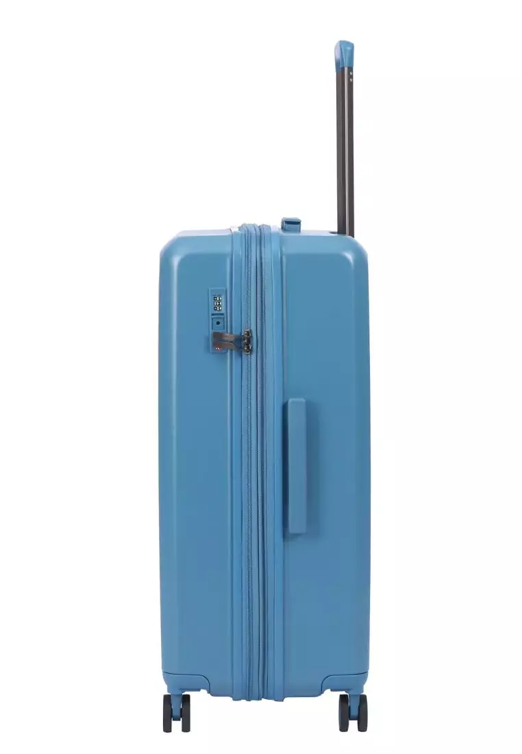 Crossing VIVE Polycarbonate Expandable Large Luggage V2 - Blue