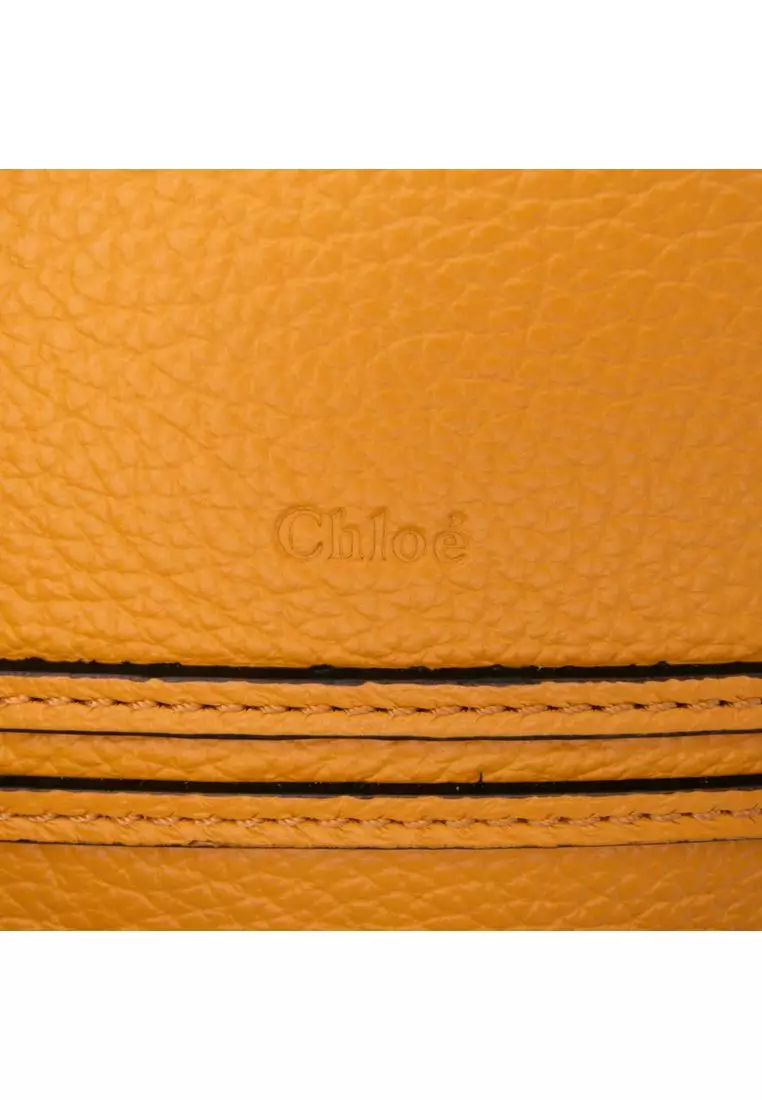 Pre-Loved Chloé Medium Raffia Marcie Basket Tote