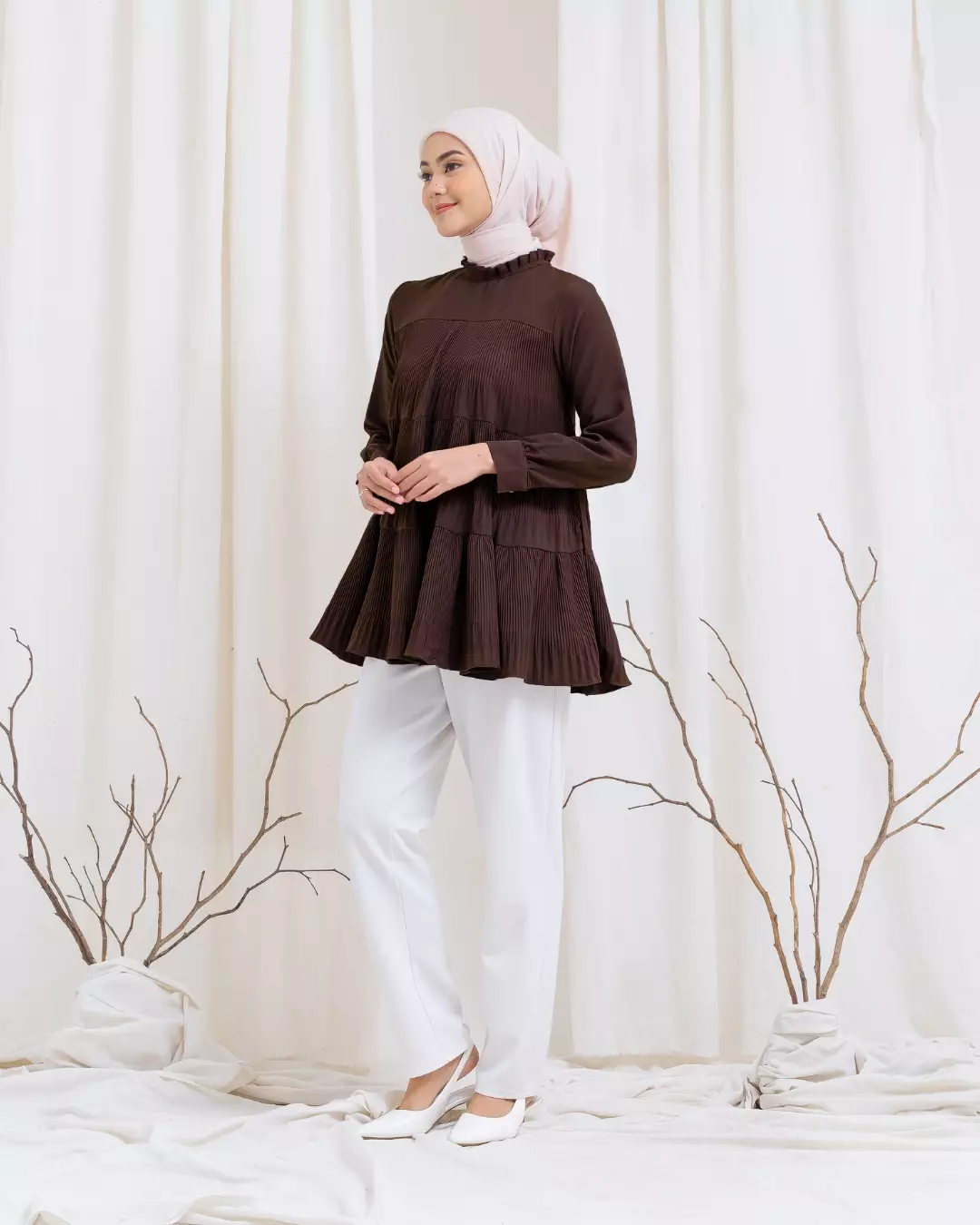 Cassie Blouse - Espresso