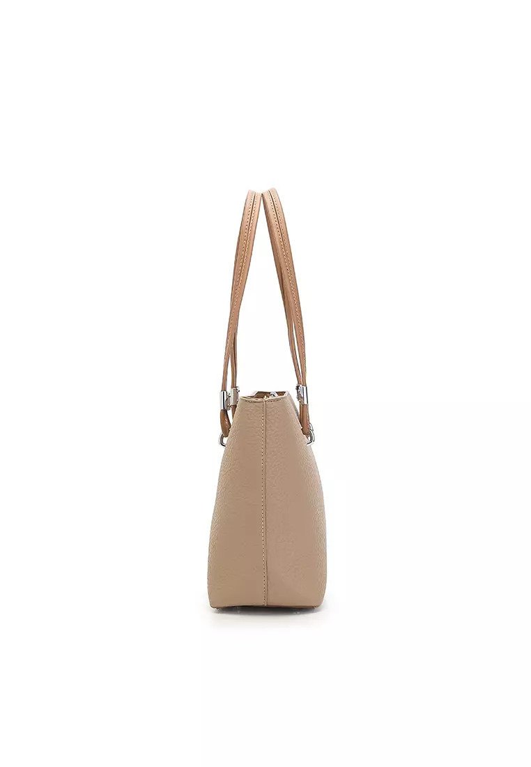 Women's Tote Bag / Shoulder Bag - Khaki