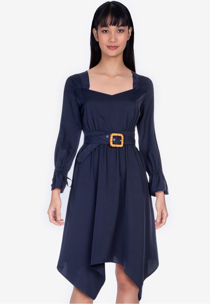 zalora long gown