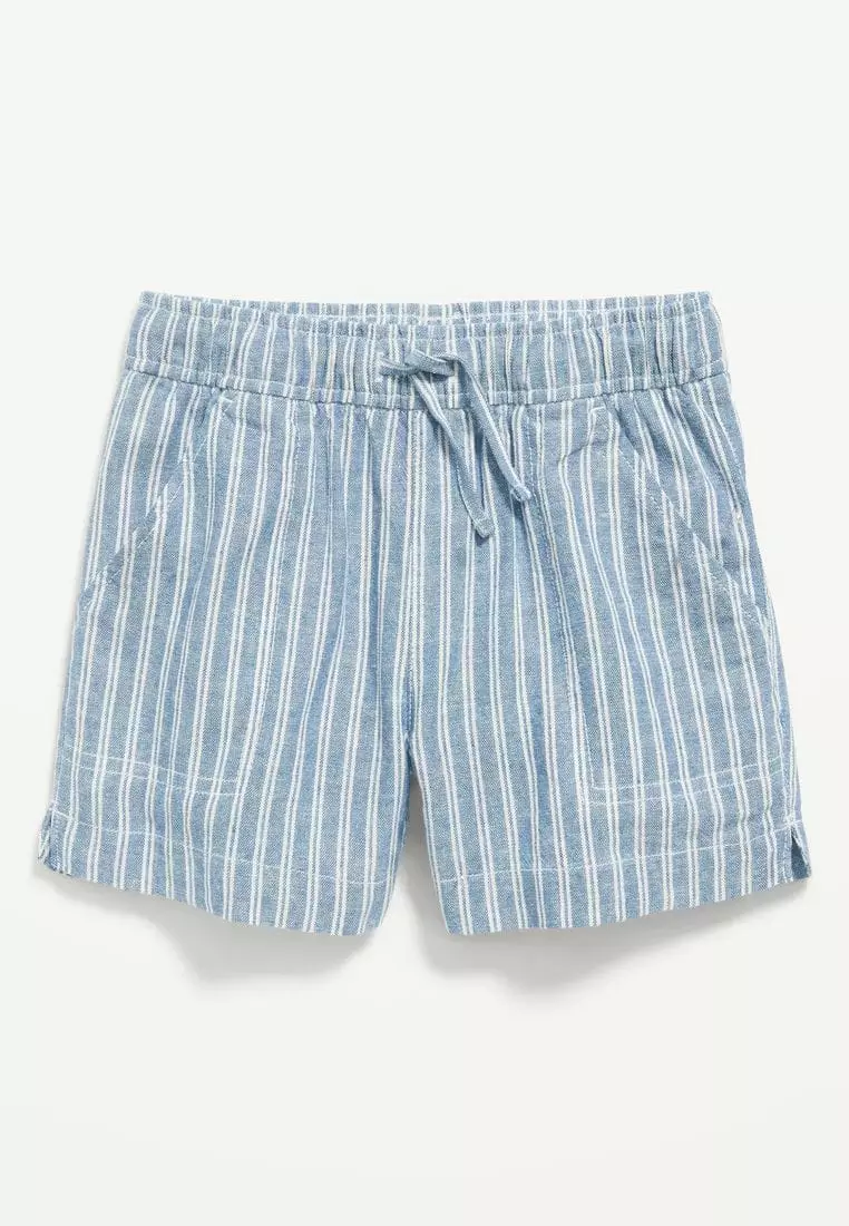 Striped shorts 2024 for girls