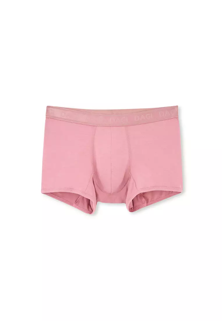 DAGİ 3-Pack Gray-Rose Dust-Maroon Basic Boxer, Regular Fit, Underwear ...