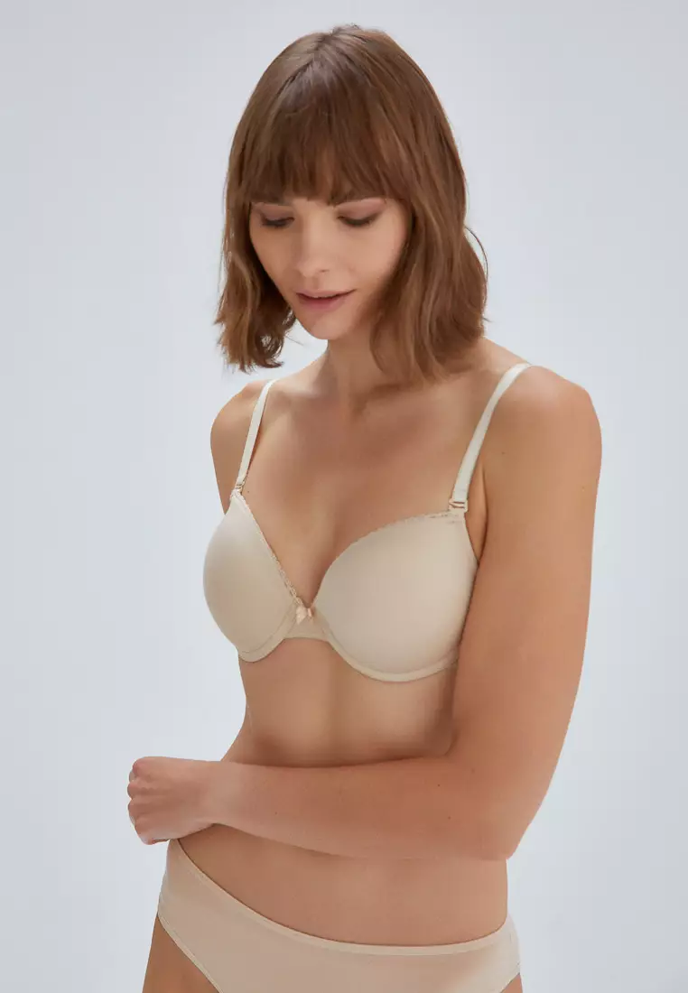 Buy DAGİ Neutral Bra, Half Push-Up, Normal Fit, Underwear for Women Online