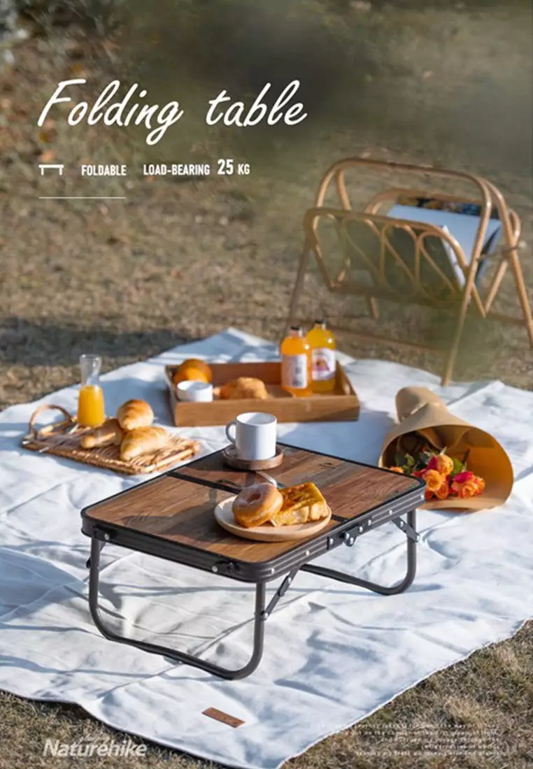 Naturehike NatureHike MDF Outdoor Folding Table Wood 2024 Buy