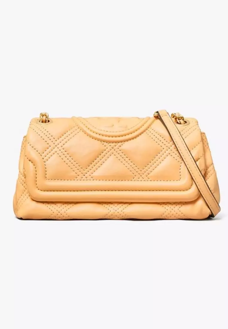 Jual Tory Burch Tory Burch Fleming Soft Convertible Mini Bag Jackfruit