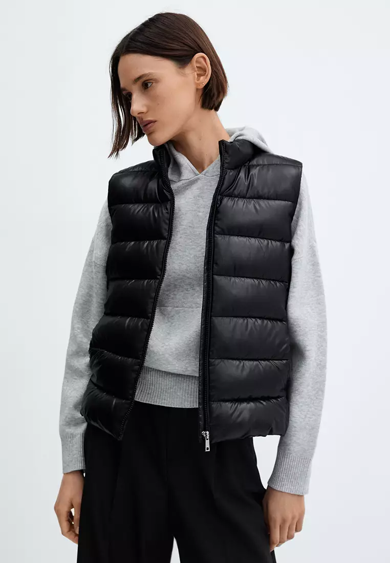 Buy Mango Ultra-Light Quilted Gilet 2024 Online | ZALORA Philippines