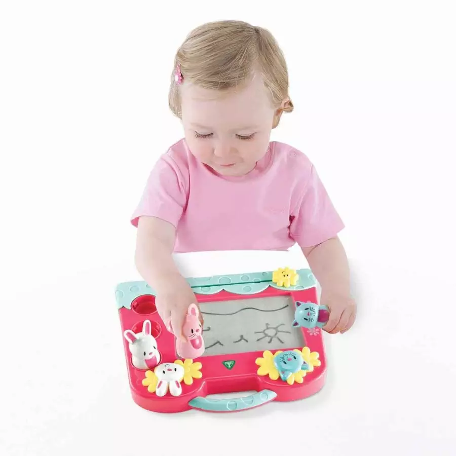 ELC My First Scribbler - Mainan Papan Tulis Magnetik Anak (Pink)