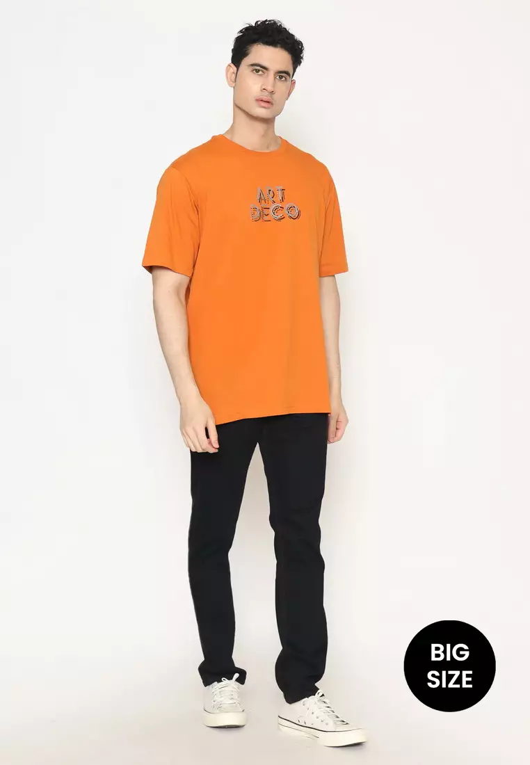 POLICE T-Shirt Cotton Combed Big Size Pria 2078280141