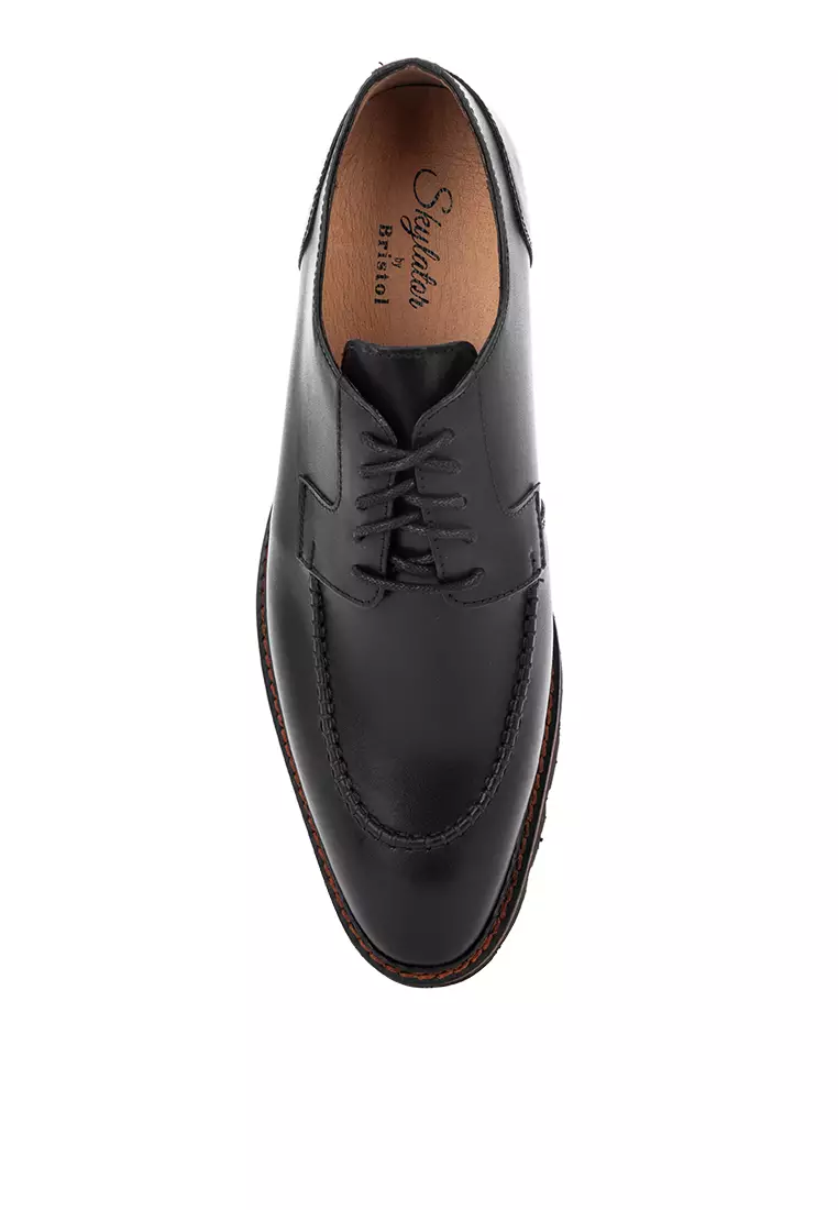 Skylator Alexander Black Derby Elevator Shoes
