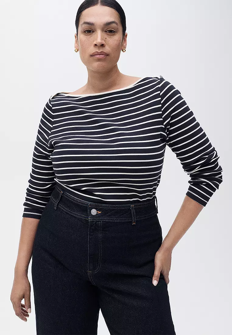 Catherin Culotte High-Rise Jeans