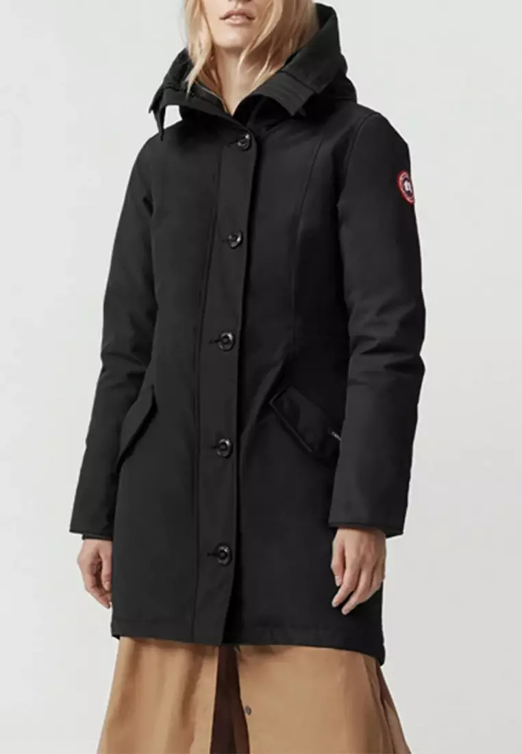 Canada Goose Canada Goose Rossclair Classic Fit Down Coat In Black 2024   Canada Goose 3730 5231176 6 