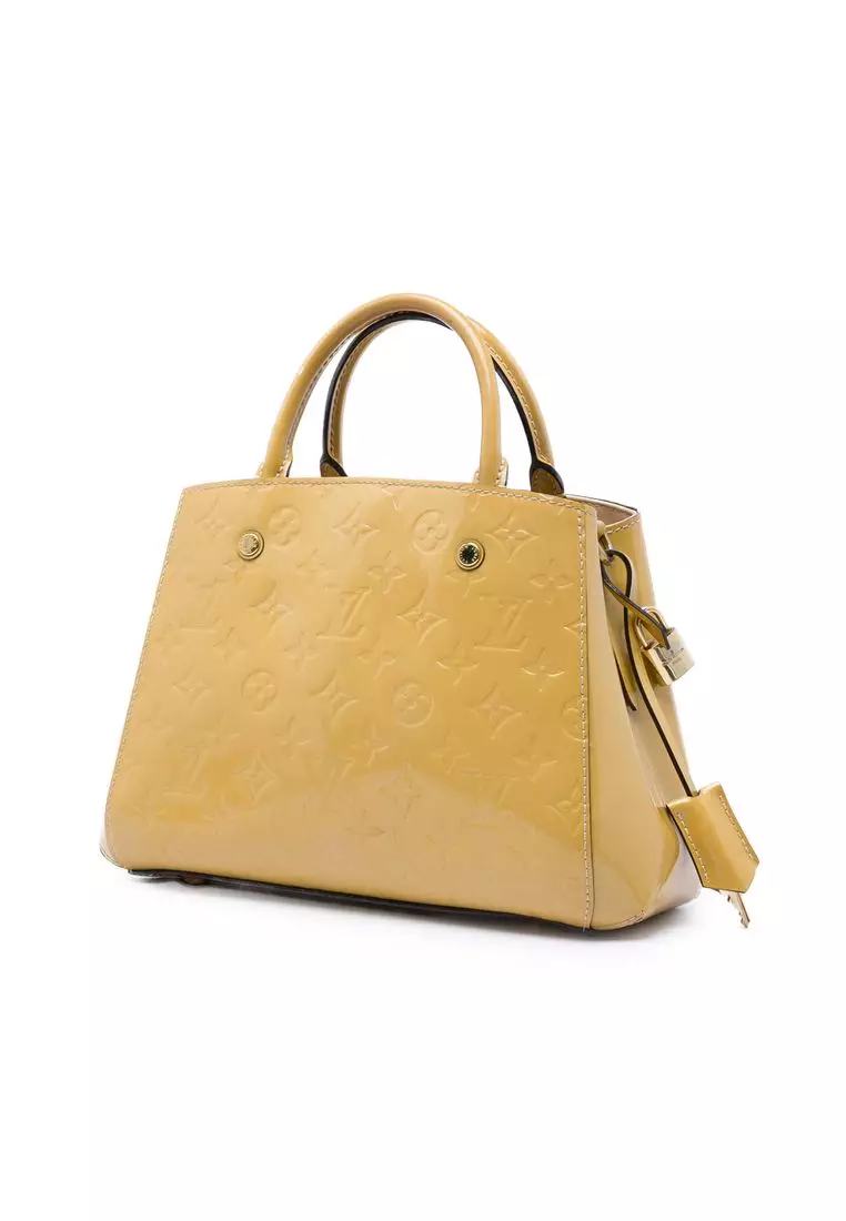 Pre-Loved Louis Vuitton Monogram Vernis Montaigne Bb