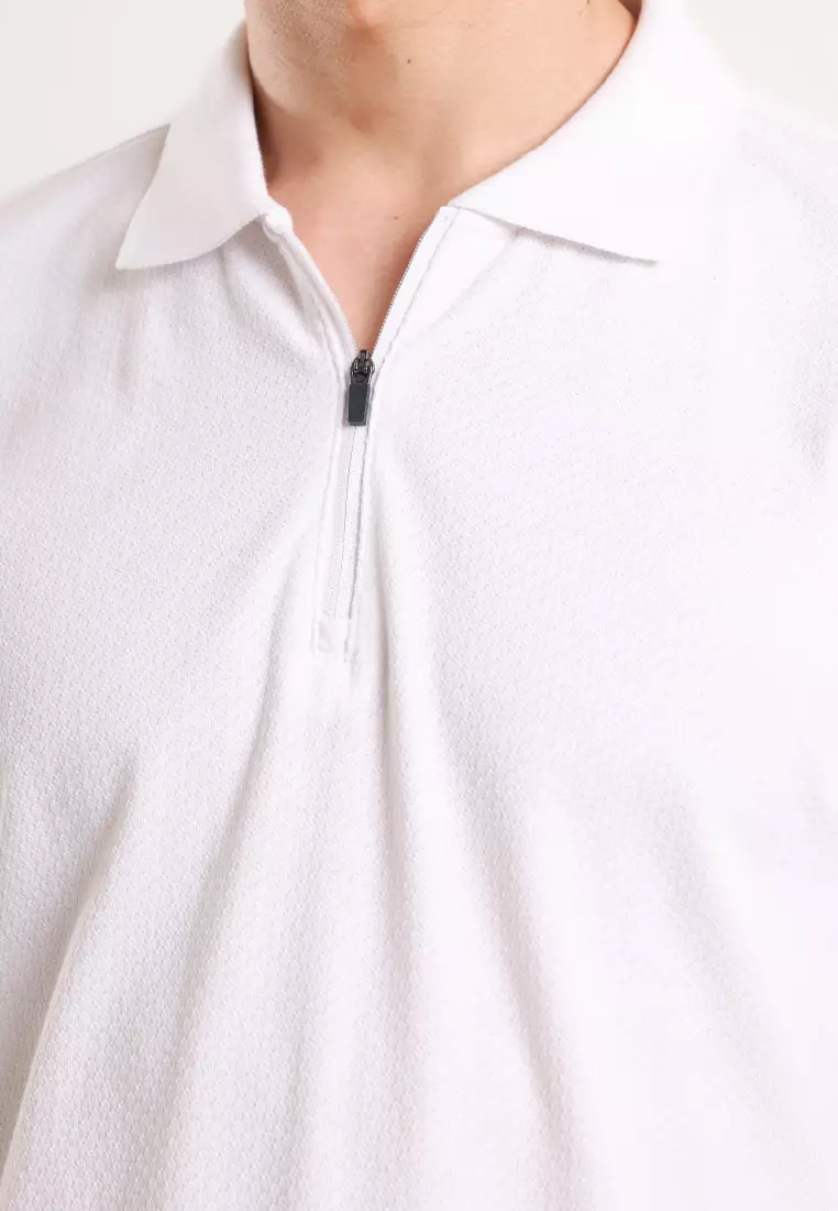 Used 1968 - Rush Kaos Kerah Polo Knit Pria Lengan Pendek