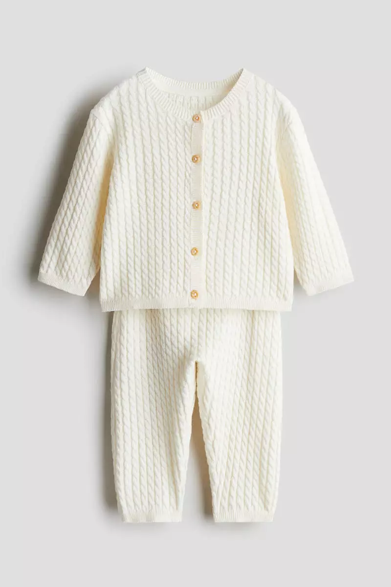 2-piece cotton-knit set