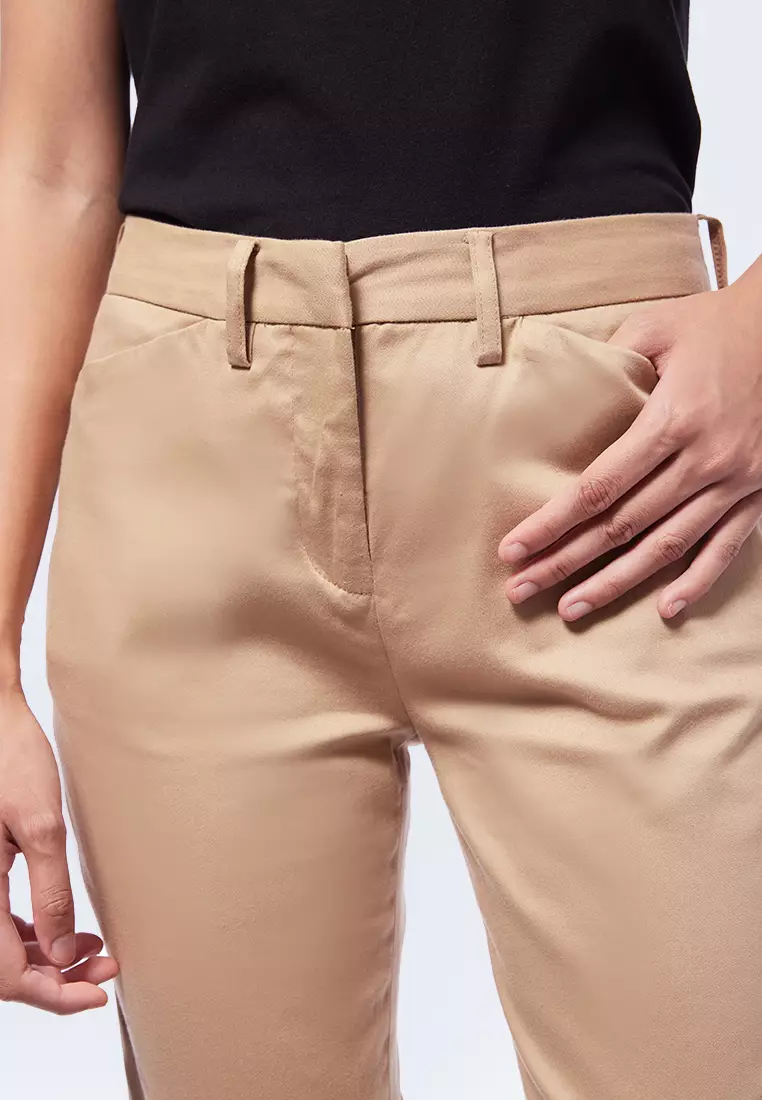 Basic Tapered High Rise Madison Editor Pants