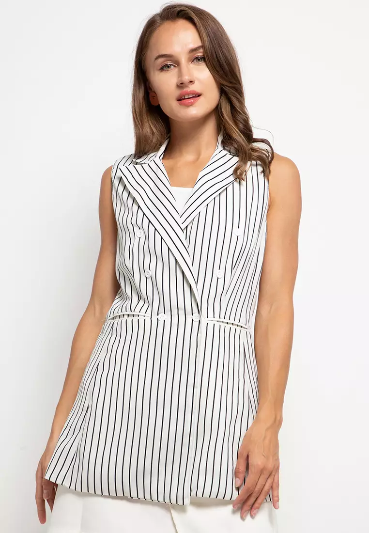 Jual LLACES Vest Blazer Dress Original 2024 ZALORA Indonesia