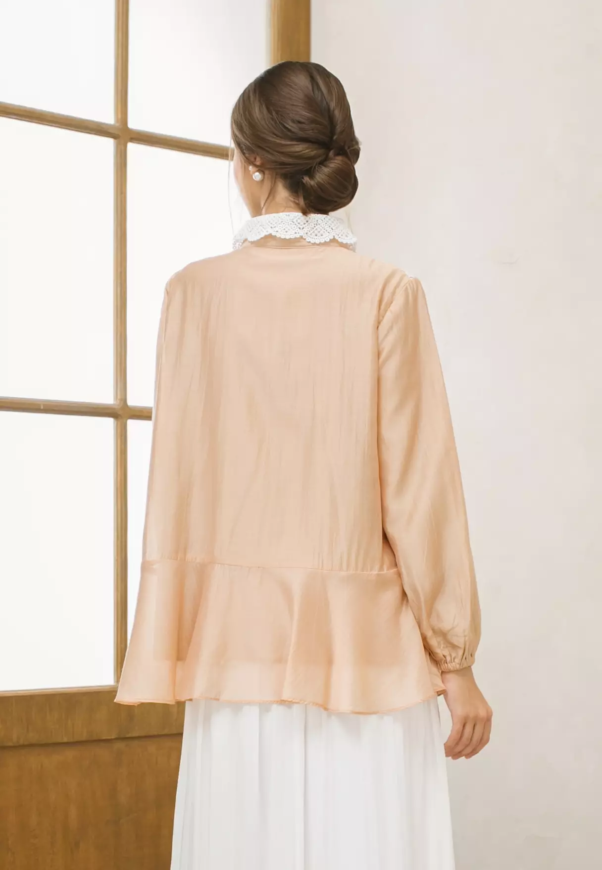 Emilie Blouse - Peach