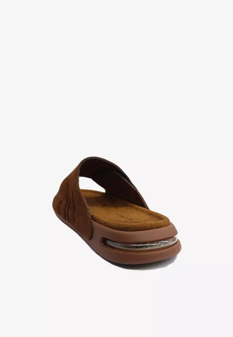 Dr Cardin Men Cove Air Suede Comfort Sandals with Adjustable Strap D-RLZ-8233