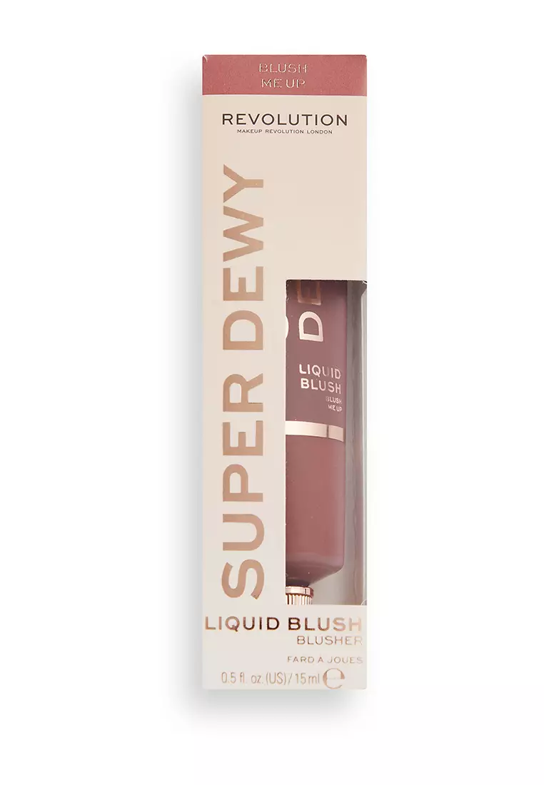 Revolution Superdewy Liquid Blusher Blush Me Up