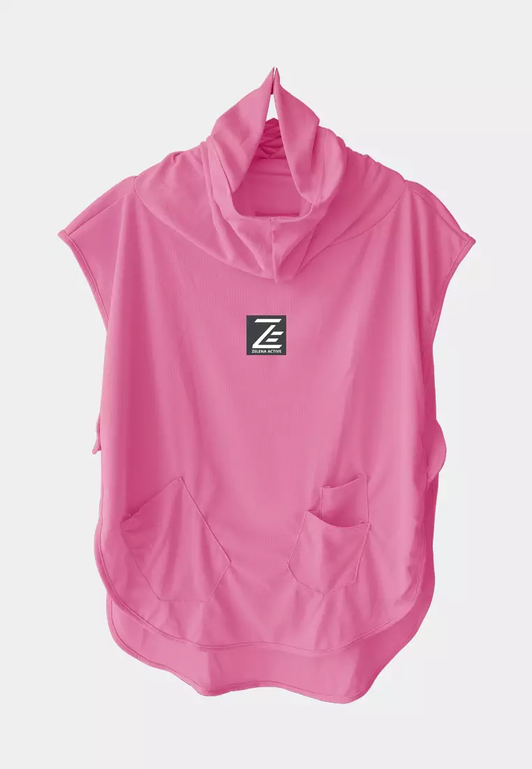 Hijab Vest Olahraga Nara Sporty Pocket - Fanta