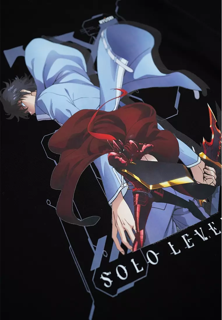 Ryusei x Solo Leveling | Tshirt Igris Black
