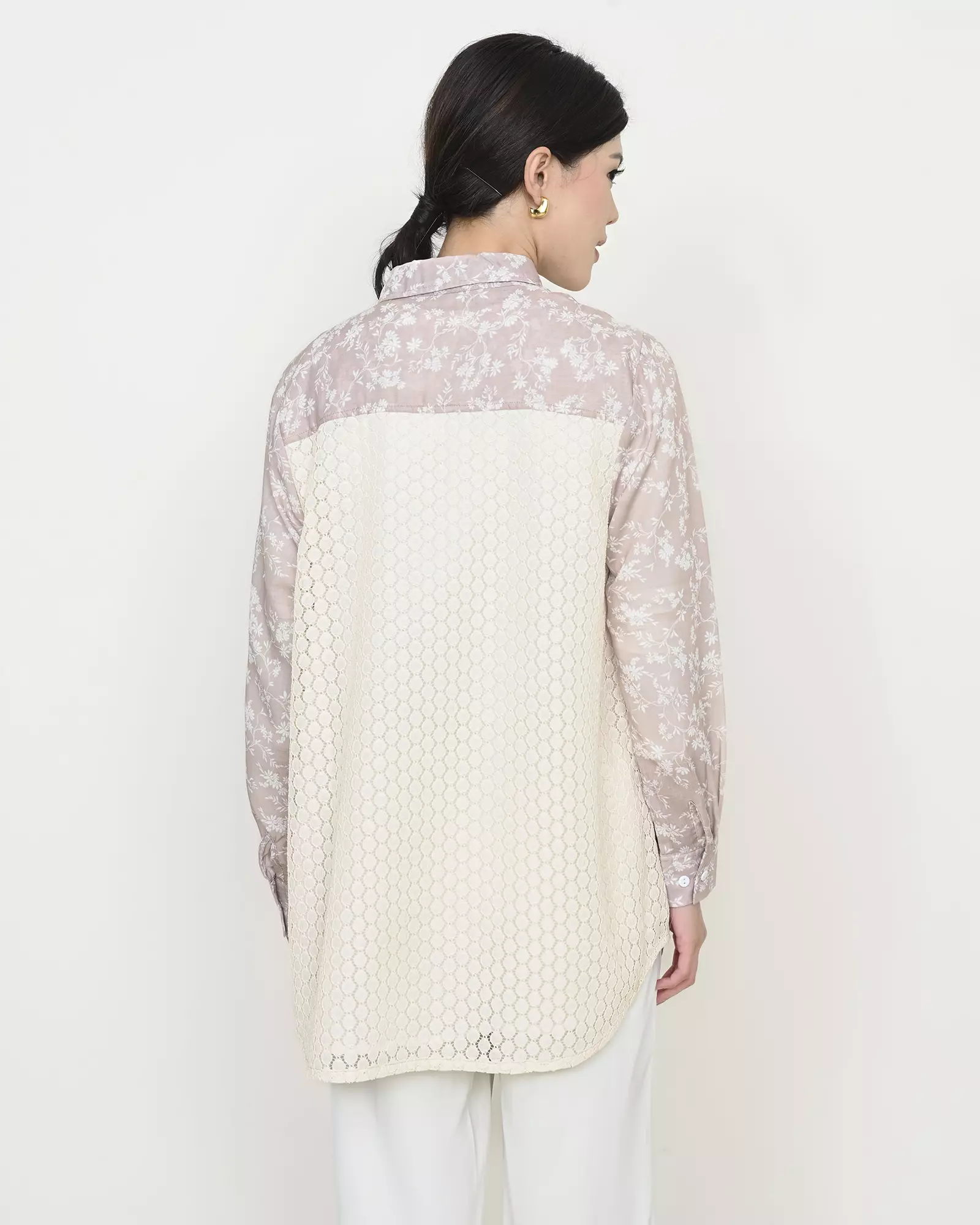 Geulis.id CAROLINE SHIRT  - Cream