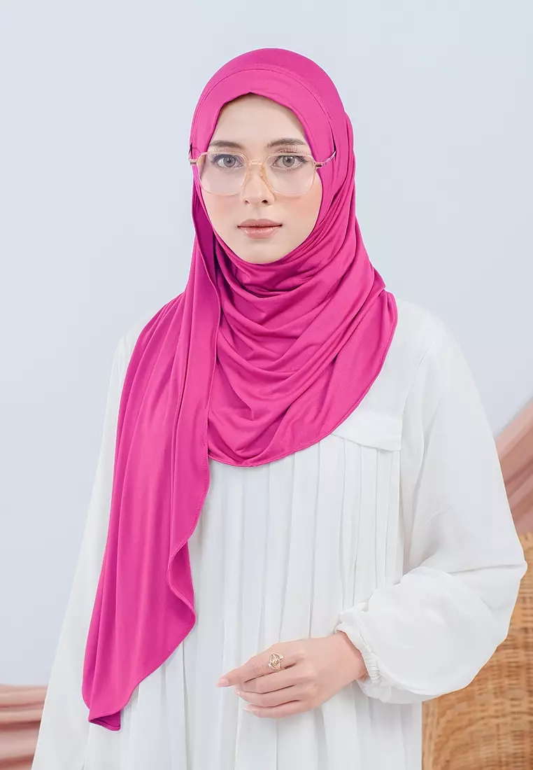 HIJAB INSTAN FAYZA - HOT PINK