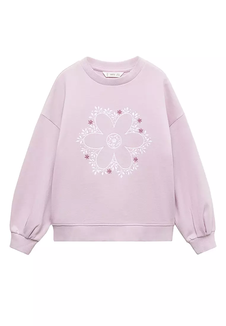 Purple deals sweatshirt kids