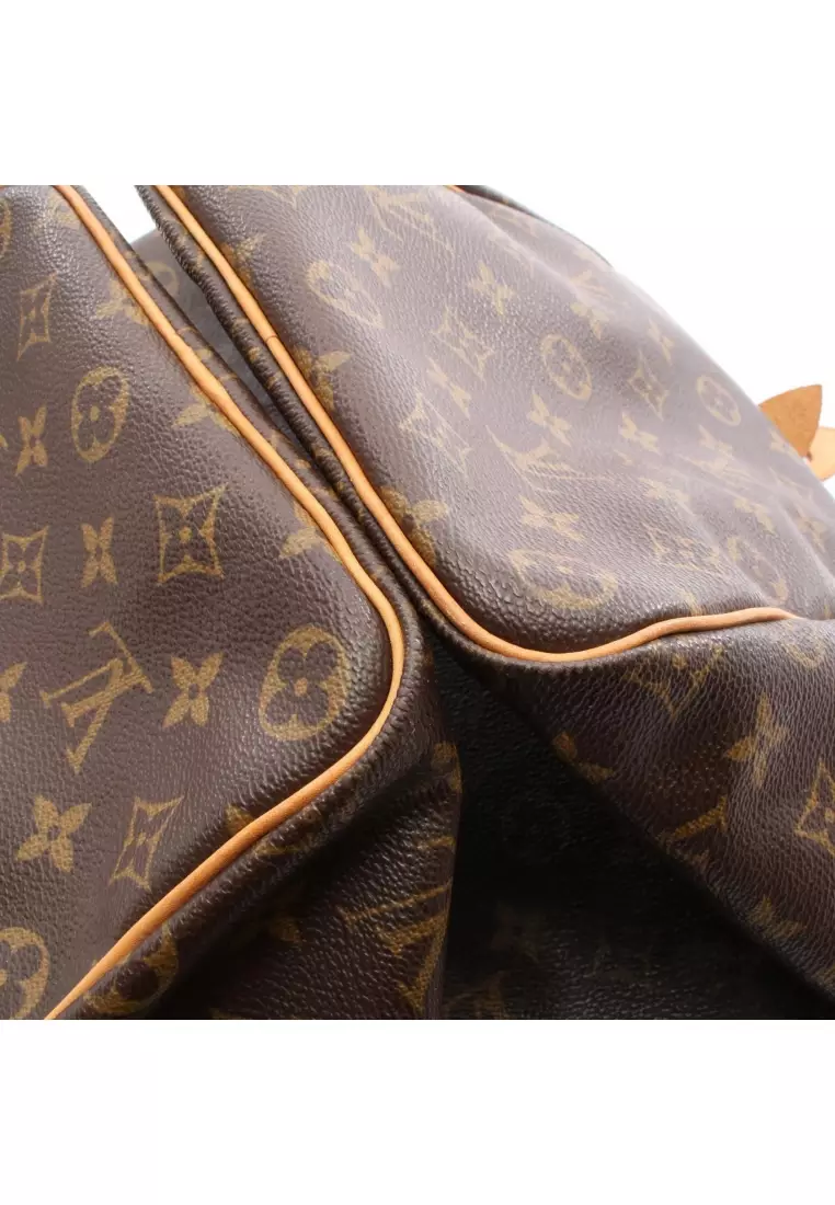 Pre-Loved Louis Vuitton speedy 40 monogram Handbag PVC leather Brown