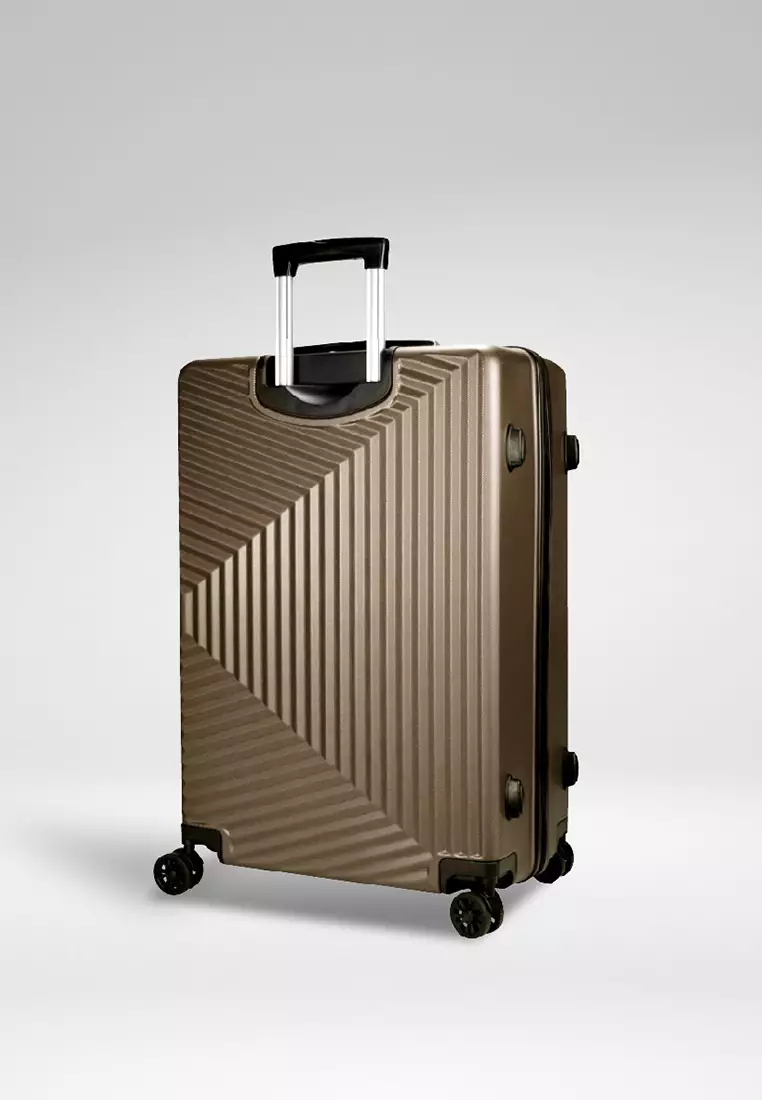 Urbanlite Trapez 20 inch 8-Wheel Spinner Hard Case Luggage