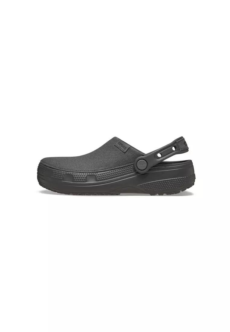 Classic Crafted Clog in Black Sand