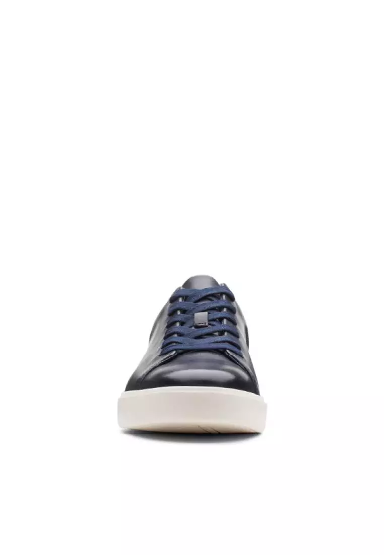 Men's Un Costa Lace Navy Leather