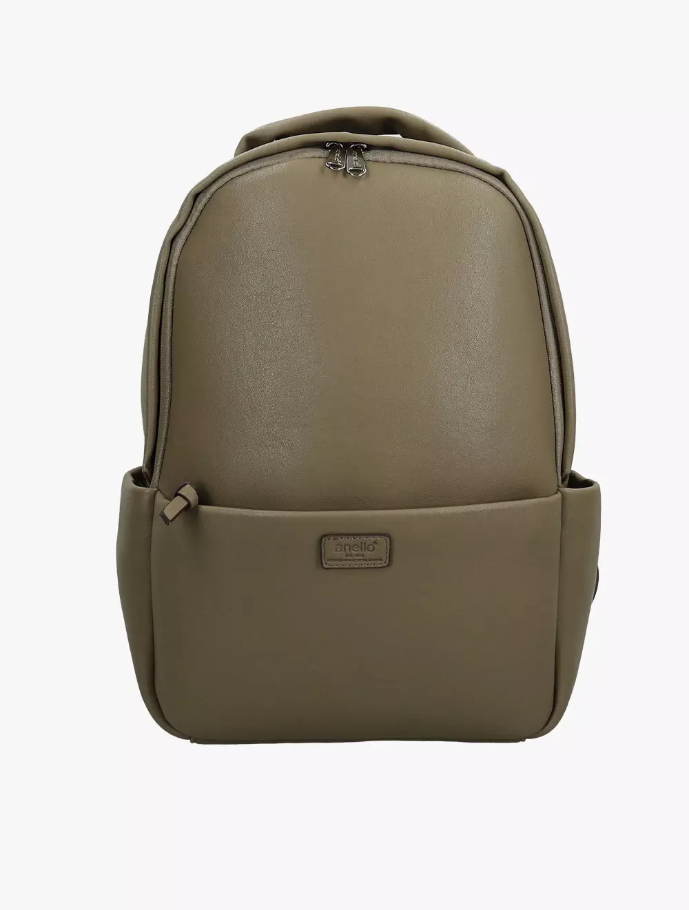 Anello Nylon Mini Backpack in Grey Beige