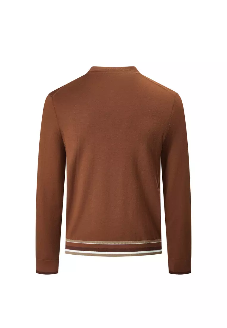 內搭高領精細純羊毛冷衫