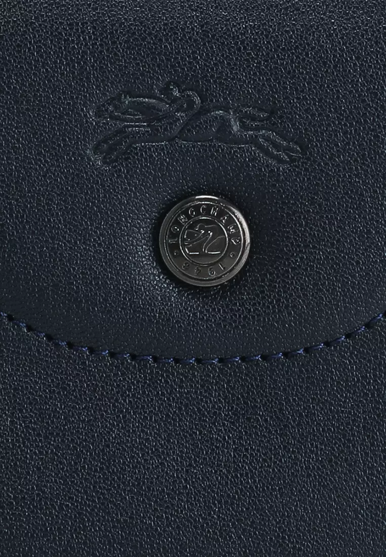 Le Pliage Cuir Zipped Card Holder (tr)