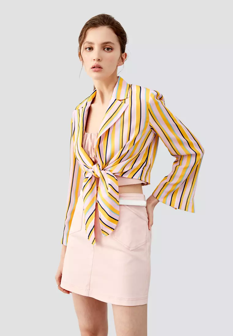 Iris Mini Skirt - Pink main image 1