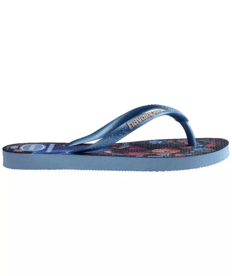 Havaianas 2704 Kids Slim Princess Azul/Azul Lavanda - Sandal Anak
