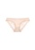 ZITIQUE beige Women's European Style 3/4 Cup Front Buckle Seamless Thin Pad Nylon Lingerie Set (Bra And Underwear) - Beige B8447USFBBB2F1GS_3