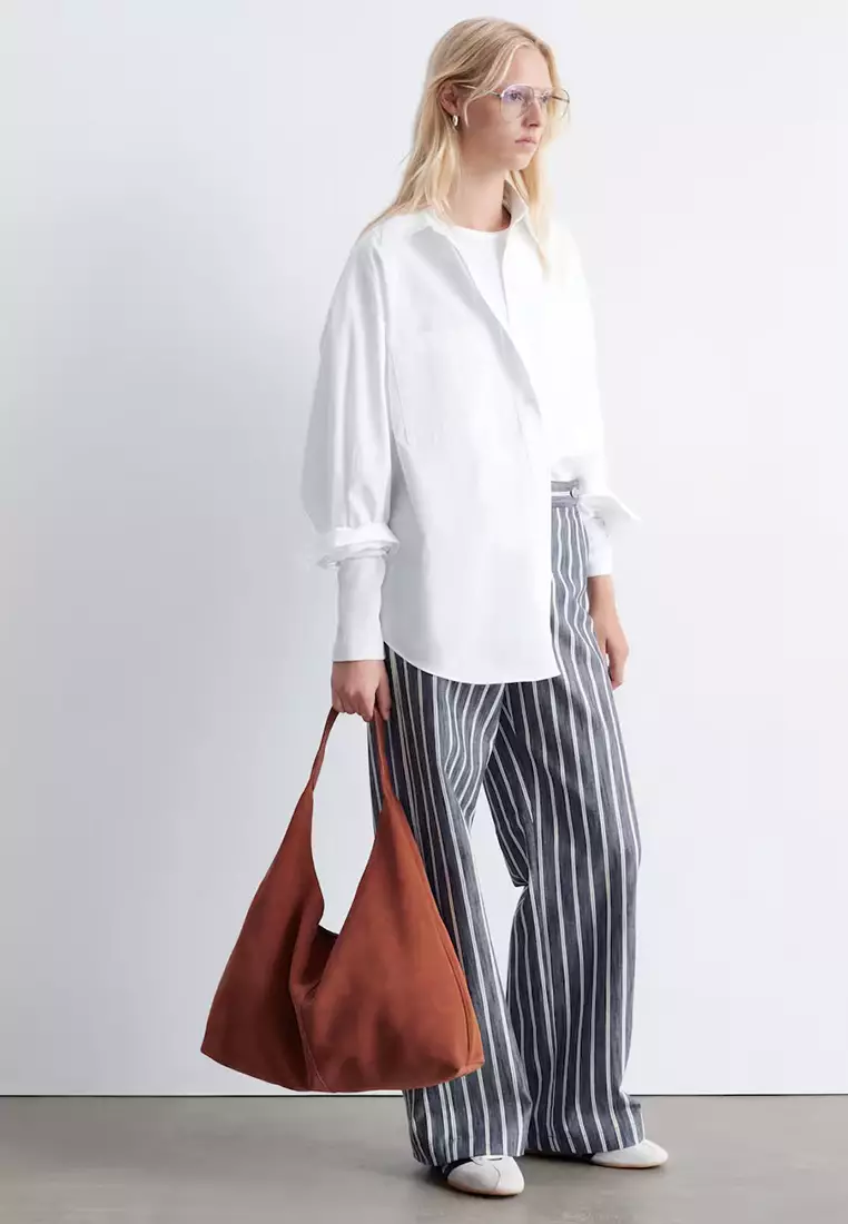 Large Suede Tote Bag