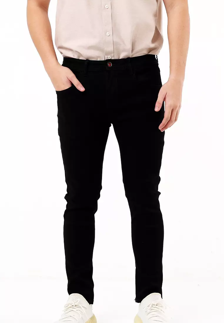 Denim Long Skinny Fit Stretch Jeans