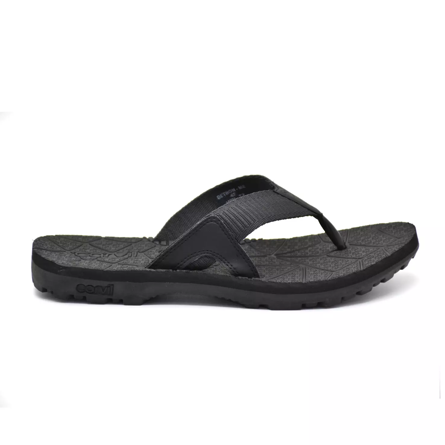 Carvil Sandal Pria Detron-Me Dark Grey