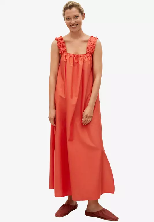 100% Cotton Midi Dress
