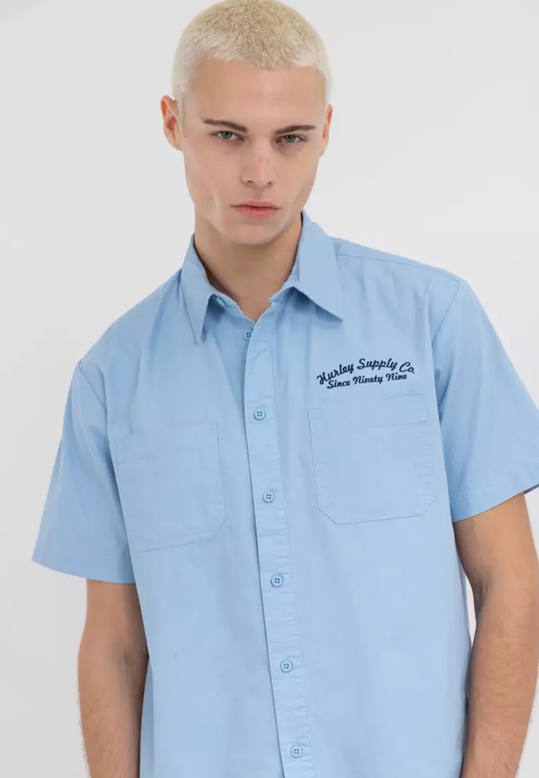 Men's Button Down Polo