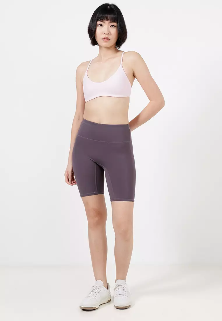 超柔軟圓領V領短版運動內衣