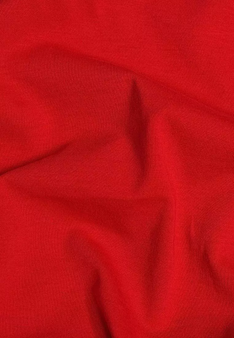 Crocodile KIDS MATT 1918 Red - Kaos Anak Kids T-Shirt Original - Katun