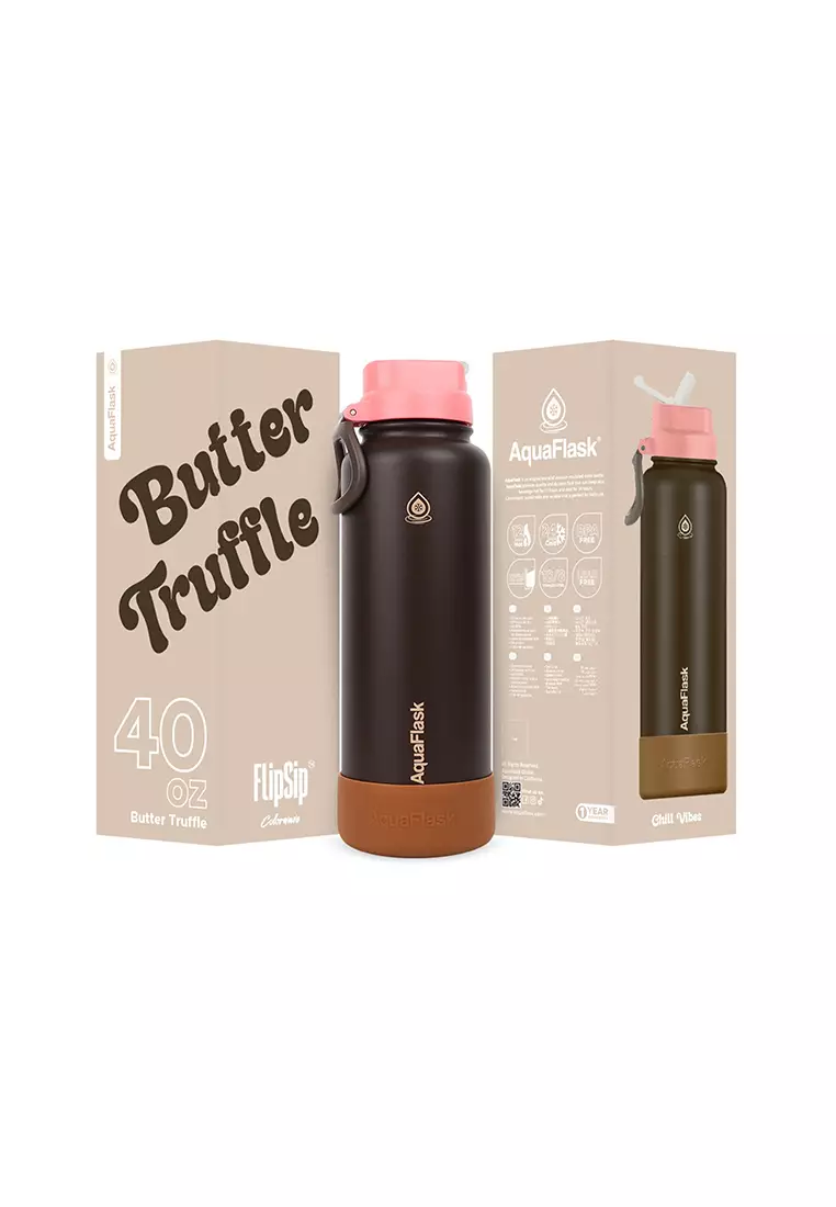 40oz Butter Truffle Colorwave Flip Sip Lid Collection