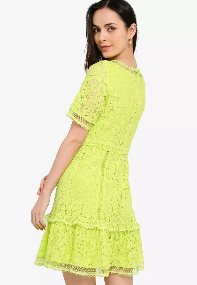 French connection deals lace dress