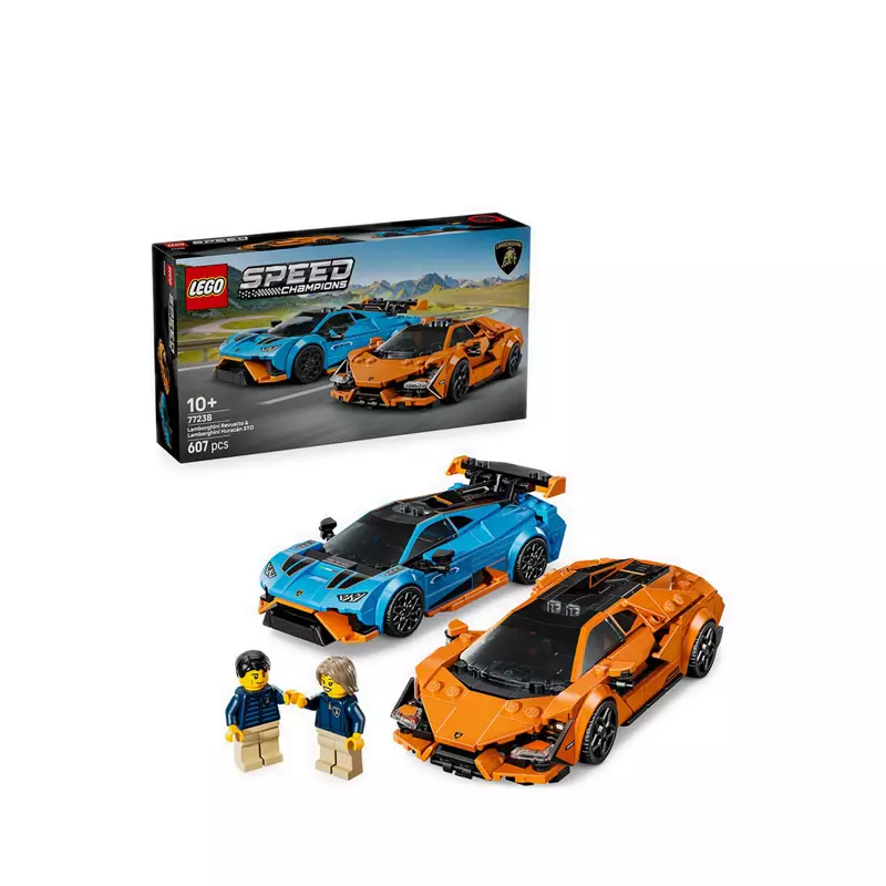 LEGO® Speed Champions Lamborghini Revuelto & Huracán STO - 77238